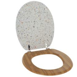 ABATTANT WC TERRAZZO MDF