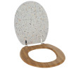 ABATTANT WC TERRAZZO MDF
