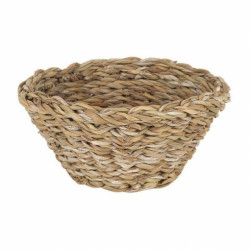 Corbeille conique en osier D26x11cm