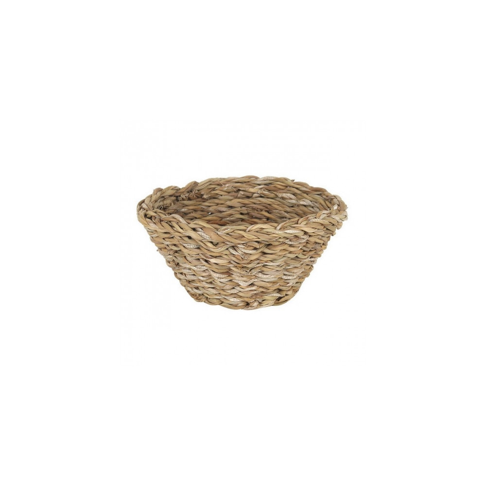 Corbeille conique en osier D26x11cm