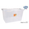 Box 80L "Kira" transparent avec couvercle
