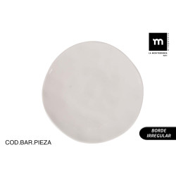ASSIETTE DESSERT D20cm ORGANIC IVORY Ibe