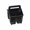 Égouttoir à couverts en plastique anthracite
