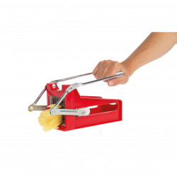 COUPE FRITES PLASTIQUE L24 2 GRILLES