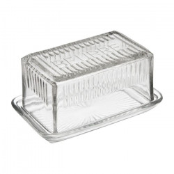 BEURRIER 16.5X10XH8CM VERRE