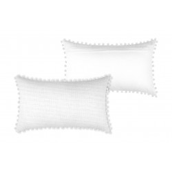 COUSSIN SANCHEZ BLANC 30X50CM