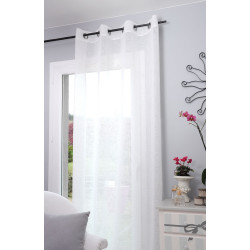 VOILE CELIAN 135X260CM BLANC