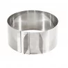 Moule à gâteau en inox extensible Moule à gâteau en inox extensible