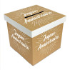 Urne Party Kraft 20x20x20cm en carton