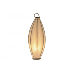 Lampadaire lin corde naturel D40x100cm
