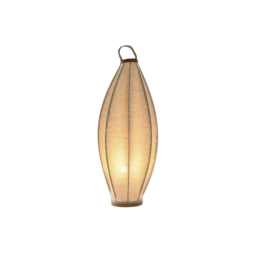 LAMPADAIRE LIN CORDE 40X40X100 NATUREL