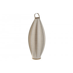 Lampadaire lin corde naturel D40x100cm