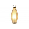 LAMPE DE TABLE LIN CORDE 28X28X60 NATURE