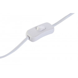LAMPE DE TABLE LIN CORDE 28X28X60 NATURE