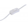 LAMPE DE TABLE LIN CORDE 28X28X60 NATURE