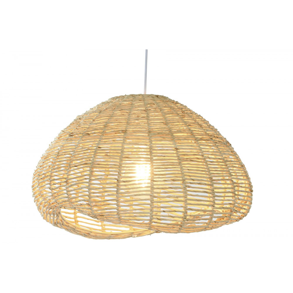 PLAFONNIER "EVA" en FIBRE naturelle 53X