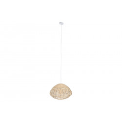 PLAFONNIER "EVA" en FIBRE naturelle 53X