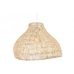 PLAFONNIER "ELA" en FIBRE naturelle 53X4