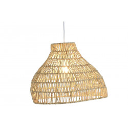 PLAFONNIER "ELA" en FIBRE naturelle 53X4