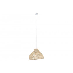 PLAFONNIER "ELA" en FIBRE naturelle 53X4