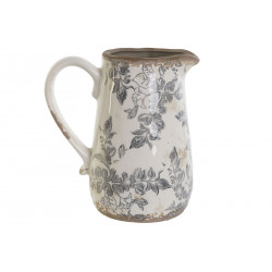 PICHET "FEUILLES GRIS ROMANTIQUE" 17X12X