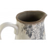 PICHET "FEUILLES GRIS ROMANTIQUE" 17X12X