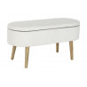 BANQUETTE COFFRE "WOOLY" 100X40X48 sur p