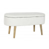 BANQUETTE COFFRE "WOOLY" 100X40X48 sur p