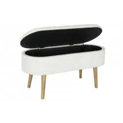 BANQUETTE COFFRE "WOOLY" 100X40X48 sur p
