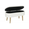 BANQUETTE COFFRE "WOOLY" 100X40X48 sur p
