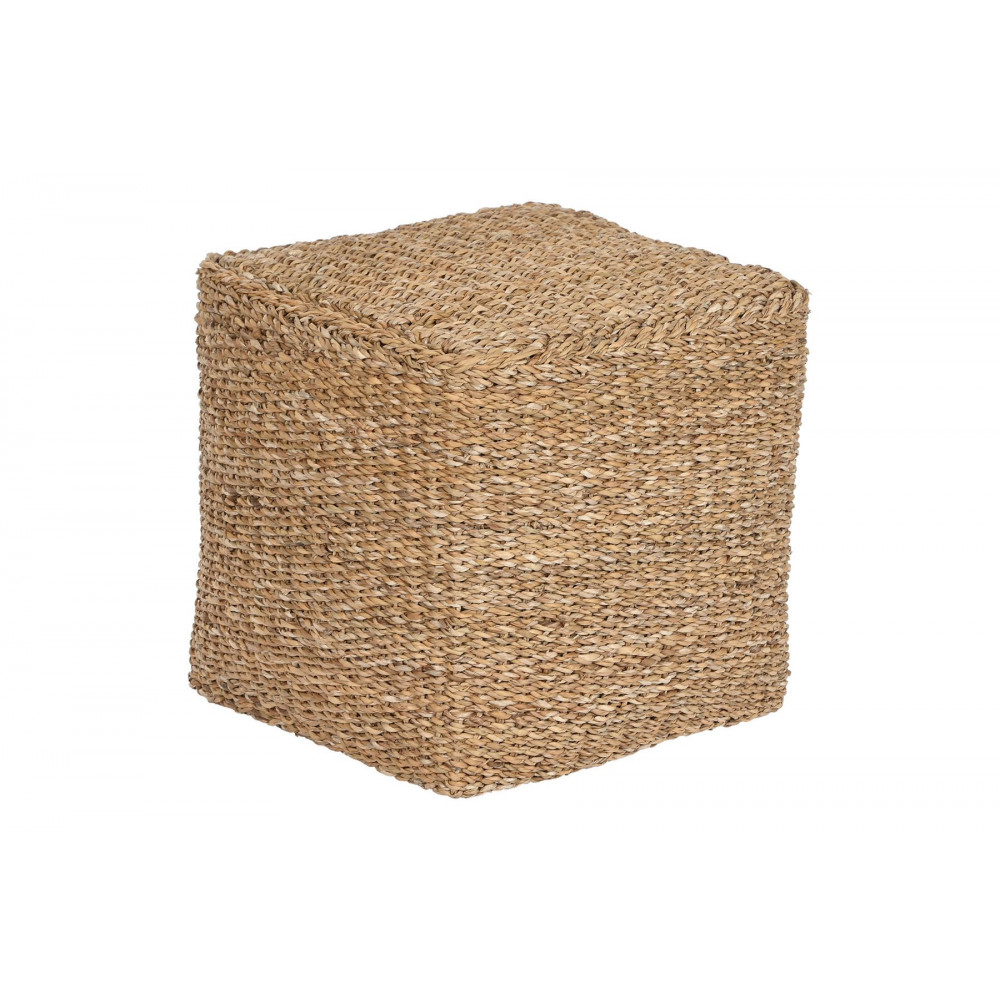 POUF REPOSE-PIEDS SEAGRASS 40X40X40 en j POUF REPOSE-PIEDS SEAGRASS 40X40X40 en j