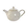 THÉIERE "EMILIE"en GRÈS 7X7X10 850ML GRI