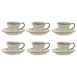 Coffret TASSES à CAFÉ "EMILIE" X6 7,2X5