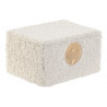 BOÎTE à BIJOUX "WOOLY" Bouclettes BLANC