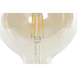 AMPOULE "AMBRÉE" 12,5X12,5X18 LED VERRE