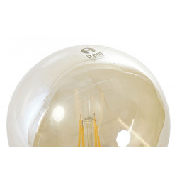 AMPOULE "AMBRÉE" 12,5X12,5X18 LED VERRE