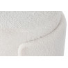 POUF "WOOLY" ROND REPOSE-PIEDS bouclette POUF "WOOLY" ROND REPOSE-PIEDS bouclette