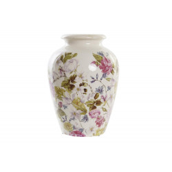VASE "ROMANTIQUE FLEURS ANCIENNES" 18X18