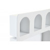 ÉTAGÈRE MURALE " ARCS BLANC" MDF 59X7X29
