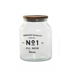 Pot en verre 3L "Premium Quality" GM
