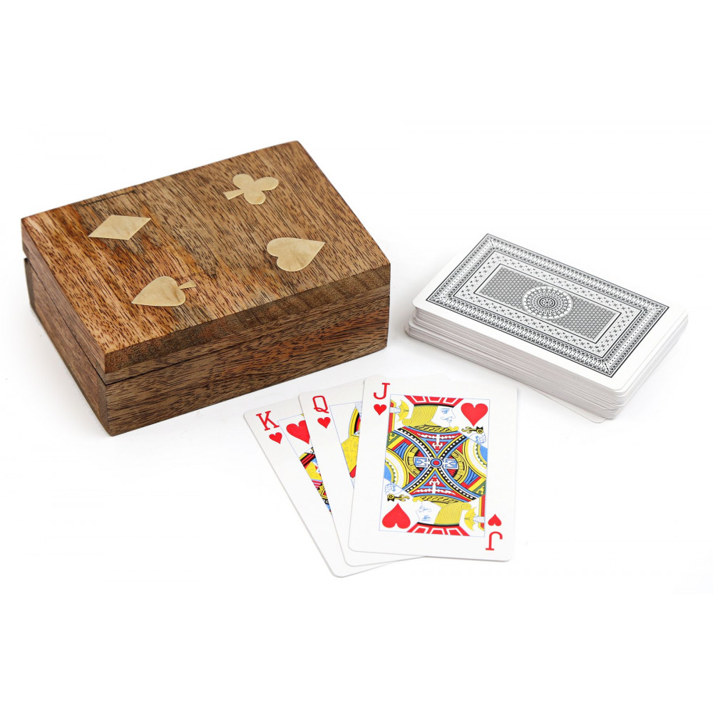 JEU DE CARTES EN BOITE 11.5X9CM