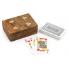JEU DE CARTES EN BOITE 11.5X9CM