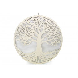 DECO MURALE ARBRE DE VIE BOIS 80CM
