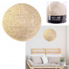 SUSPENSION INTERIEUR BEIGE 30CM