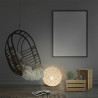 SUSPENSION INTERIEUR BEIGE 30CM