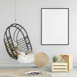 SUSPENSION INTERIEUR BEIGE 30CM