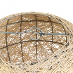 SUSPENSION INTERIEUR BEIGE 30CM
