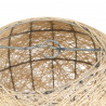 SUSPENSION INTERIEUR BEIGE 30CM