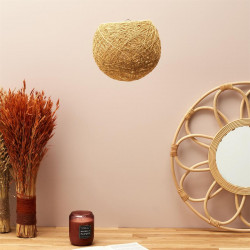 SUSPENSION INTERIEUR NATURAL 20CM