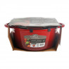 COCOTTE FONTE RONDE 5L ROUGE INTERIEUR B